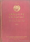 Аnnuaire diplomatique du Commissariat du peuple pour les affaires étrangéres pour l’année 1933 (Septième livraison)