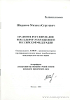 Правовое регулирование вексельного обращения в Российской Федерации: автореф. дис. на соиск. учен. степ. канд. юрид. наук: (специальность 12.00.03 «Гражданское право; предпринимательское право; семейное право; международное частное право»)